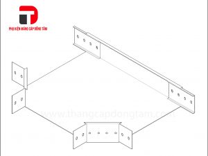 Co ba ngả máng cáp - Thang Cáp Đồng Tâm - Công Ty TNHH Sản Xuất Thương Mại Xây Dựng Đồng Tâm